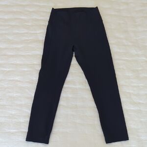 Lululemon High-Waisted Leggings Size 6 — Dark Blue EUC (No Flaws)
